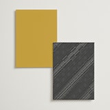 "Eloquence" - Table Numbers in Vanilla by Kimberly FitzSimons - Back of Card Options