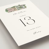 "East Bay street" - Table Numbers in Lily by Jennifer Wick - Detail