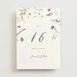 "Untied" - Table Numbers in Sherbert by Erin Hodges - Front