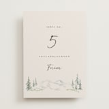 "Paradise" - Table Numbers in Forest by Petra Kern - Front