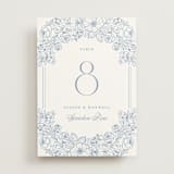 "Wild Roses" - Table Numbers in Nova by Kristen Smith - Front