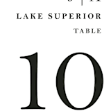 "Sophistotype" - Table Numbers in Sea Salt by Snow and Ivy - Detail