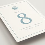 "Hydrangea bloom" - Table Numbers in Seaside by Stacey Meacham - Detail