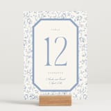 "Constance" - Table Numbers in Sky by Robert and Stella - Displayed (stand not included)