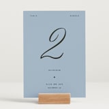 "Cheers" - Table Numbers in Sky by Blustery August - Displayed (stand not included)