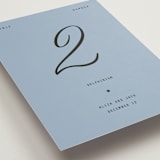 "Cheers" - Table Numbers in Sky by Blustery August - Detail