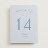 "Personal Note" - Table Numbers in Sky by Nicole Walsh - Front