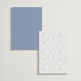 "Be With You" - Table Numbers in French by Design Lotus - Back of Card Options