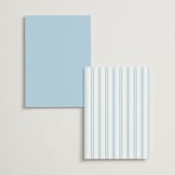 "Tied the Knot" - Table Numbers in Sky by Baumbirdy - Back of Card Options