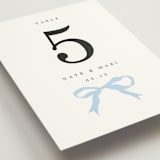 "Tied the Knot" - Table Numbers in Sky by Baumbirdy - Detail