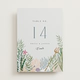 "Part Of Your World from Disney's Little Mermaid" - Table Numbers in Sea by Alethea and Ruth - Front