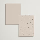 "Disney's Retro Mickey Mouse and Minnie Mouse" - Table Numbers in Retro by Sumak Studio - Back of Card Options