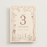 "Disney Storybook" - Table Numbers in Autumn by Morgan Ramberg - Front