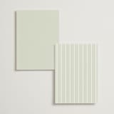 "Avalon" - Table Numbers in Chiffon by Everett Paper Goods - Back of Card Options