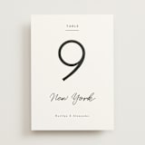 "Photograph Scribble" - Table Numbers in Cloud by Adelyn T. - Front
