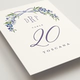 "Lavender" - Table Numbers in Tuscany by Claudia Orengo - Detail