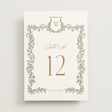 "Arbour" - Table Numbers in Lake by Leah Bisch - Front