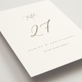 "spiku" - Table Numbers in Pearl by chocomocacino - Detail