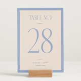 "Threaded" - Table Numbers in Canopy by Pixel and Hank - Displayed (stand not included)
