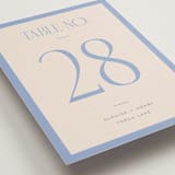 "Threaded" - Table Numbers in Canopy by Pixel and Hank - Detail