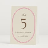 "Bocce" - Table Numbers in Fragola by Megan Davis - Folded