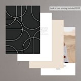 "Entwine" - Table Numbers in Matchbook by Christie Garcia - Back of Card Options