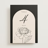 "Belle Rose" - Table Numbers in Buttercream by Claudia Orengo - Front