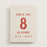 "Coyota" - Table Numbers in Sierra by Ani Somi - Front