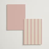 "Thompson" - Table Numbers in Rose by Jennifer Lew - Back of Card Options