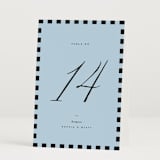 "Tarte Tatin" - Table Numbers in Sky by Blustery August - Folded