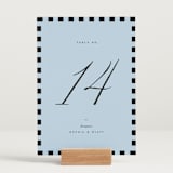 "Tarte Tatin" - Table Numbers in Sky by Blustery August - Displayed (stand not included)