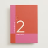 "Color Block" - Table Numbers in Pop by letterfix - Front