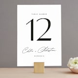 "Union Stack" - Table Numbers in Diamond by Jessica Corliss - Front