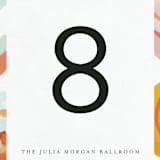 "Abstract Florals" - Table Numbers in Bouquet by Maria Hilas-Louie - Detail