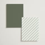 "Penumbra" - Table Numbers in Garden by Snow and Ivy - Back of Card Options
