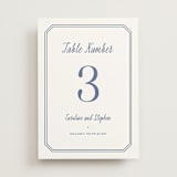 "Deluxe" - Table Numbers in Blueberry by Carolyn MacLaren - Front