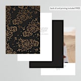 "Dashing" - Table Numbers in Pearl by Benita Crandall - Back of Card Options