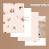 "Vision of Love" - Table Numbers in First Kiss by Design Lotus - Back of Card Options