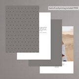 "The Ultimate After Party" - Table Numbers in Fog by Becky Nimoy - Back of Card Options