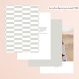 "Carino" - Table Numbers in Brise by Pati Cascino - Back of Card Options