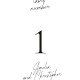 "Opera" - Table Numbers in Tuxedo by Jackie Mangiolino - Detail