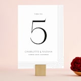 "contemporary photo" - Table Numbers in Cloud by Erin Deegan - Front