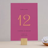 "Miami" - Table Numbers in Bird of Paradise by Ashley DeMeyere - Front