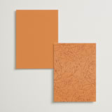 "Fall in Love" - Table Numbers in Autumn by Morgan Ramberg - Back of Card Options