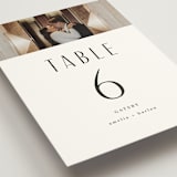 "photo" - Table Numbers in Snow by Lori Wemple - Detail