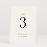 "Have and Hold" - Table Numbers in Porcelain by Eric Clegg - Folded
