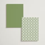 "Palm Monogram" - Table Numbers in Leaf by Olivia Raufman - Back of Card Options