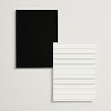 "Black Tie Elegance" - Table Numbers in Tuxedo by Nicoletta Savod - Back of Card Options