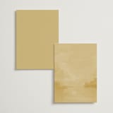 "Silhouette" - Table Numbers in Sunrise by Lindsay Megahed - Back of Card Options
