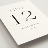 "Embellished Note" - Table Numbers in Tuxedo by tuldok - Detail